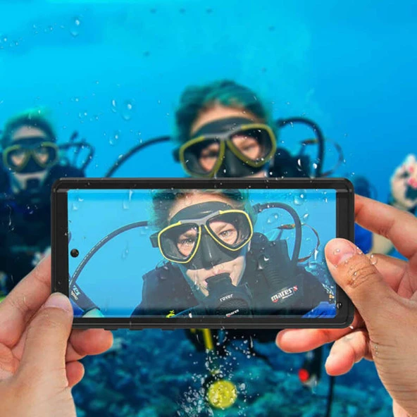 Galaxy S20 Kılıf 1-1 Su Geçirmez Kılıf - 5