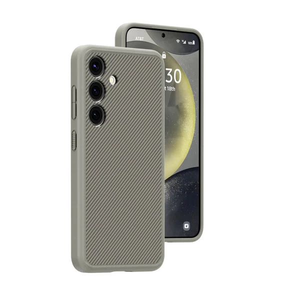 Galaxy S24 Plus Kılıf Magsafe Şarj Özellikli Karbon Fiber Görünümlü  T-Karbon Kapak - Resim 2