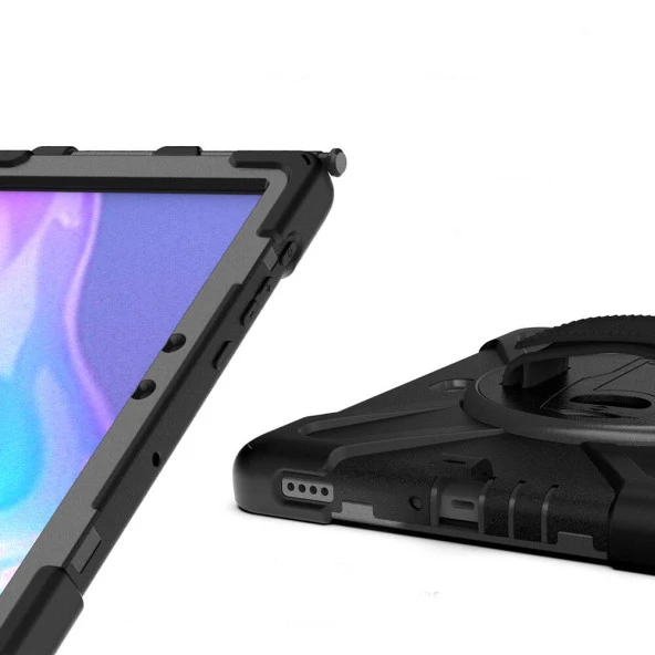 Galaxy Tab Active Pro 10.1 T540  Defender Tablet Silikon - Resim 5