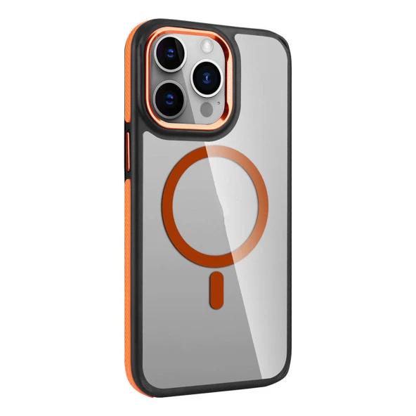 Apple iPhone 14 Pro Kılıf Magsafe Şarj Özellikli Mat Görünümlü  Solo Kapak ürün görseli