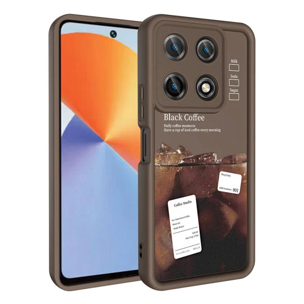 İnfinix Note 30 Pro Kılıf Kamera Korumalı Baskılı Arka Yüzey  Klas Kapak - Resim 11