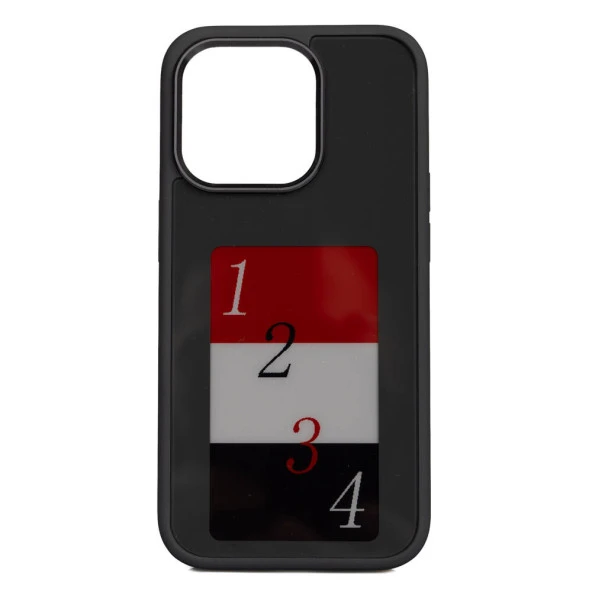 Apple iPhone 14 Pro Kılıf Ekranı Yansıtan  Akıllı NFC Kapak - Resim 3