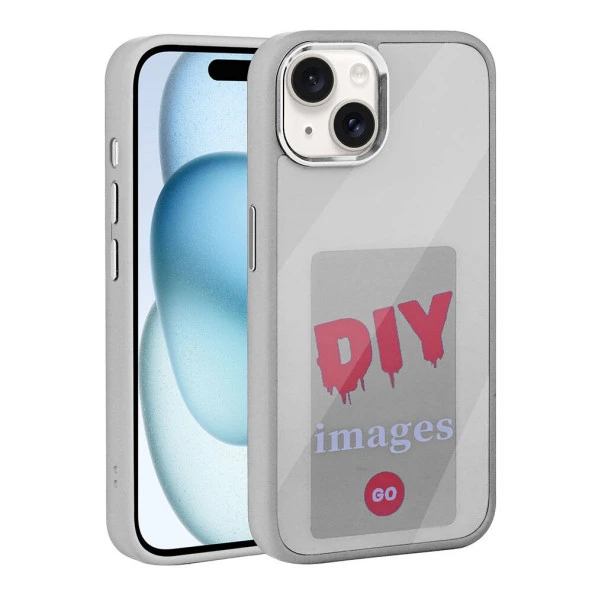 Apple iPhone 14 Kılıf Ekranı Yansıtan  Akıllı NFC Kapak - Resim 11