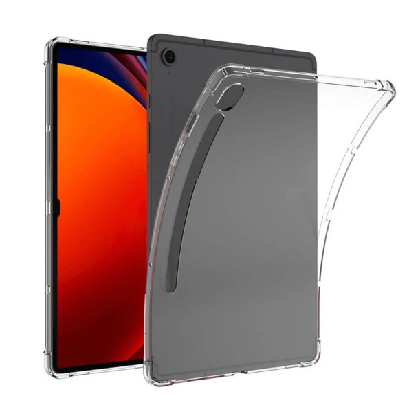 Galaxy Tab S9 FE Kılıf  Tablet Nitro Anti Shock Silikon Kapak - Resim 2