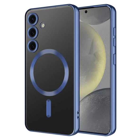 Galaxy S24 Kılıf Kamera Korumalı Magsafe Wireless Şarj Özellikli  Demre Kapak - Resim 8