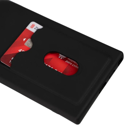 Galaxy S24 Ultra Kılıf  Dora Kartlıklı Silikon Kapak - Resim 4