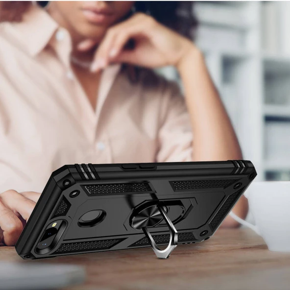 Oppo AX7 Kılıf  Vega Kapak - Resim 4