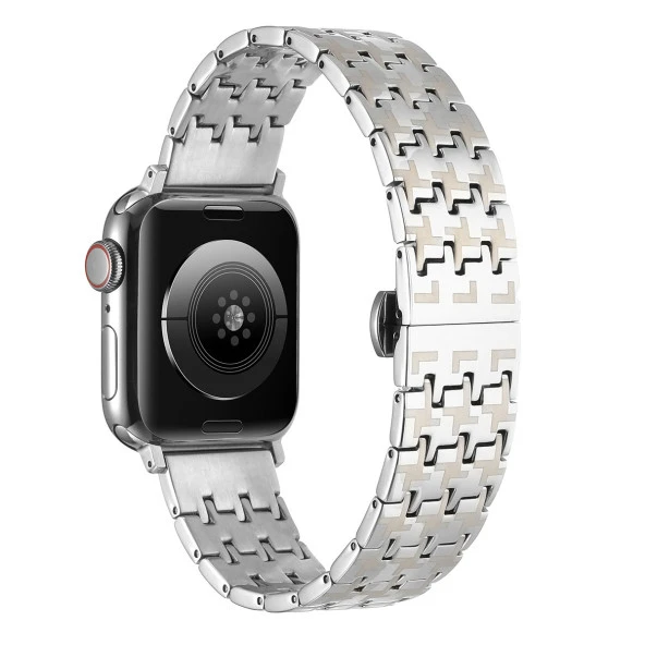 Apple Watch 7 41mm  KRD-86 Metal Kordon - 9