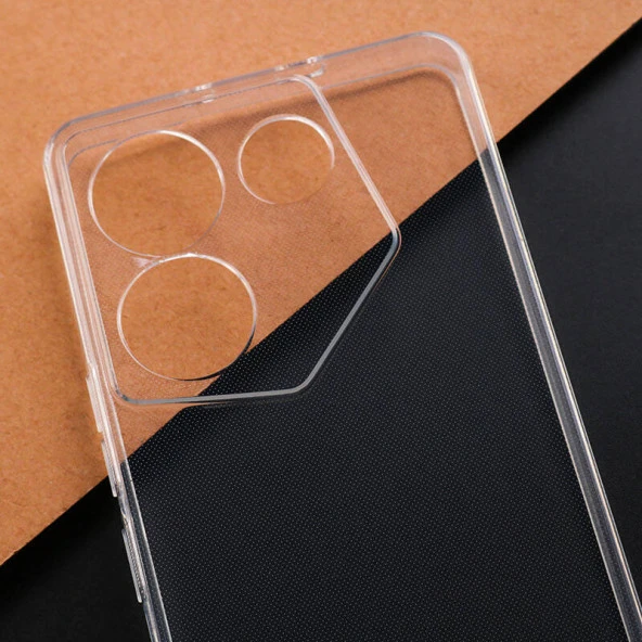 Tecno Camon 20 Pro 5G Kılıf  Süper Silikon Kapak - Resim 4