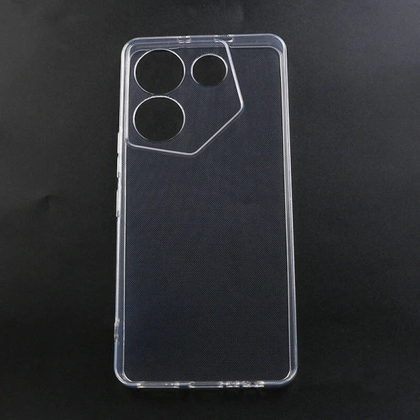 Tecno Camon 20 Pro 5G Kılıf  Süper Silikon Kapak - Resim 5