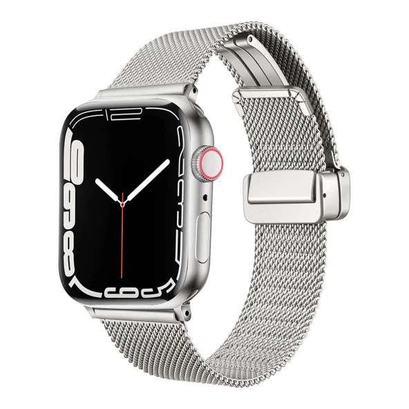 Apple Watch 1 2 3 4 5 6 7 8 9 Se Ultra 49/45/44/42 mm  KRD-85 Metal Kordon ürün görseli
