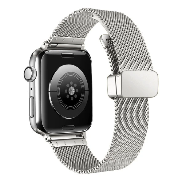 Apple Watch 7 41mm  KRD-85 Metal Kordon - Resim 11