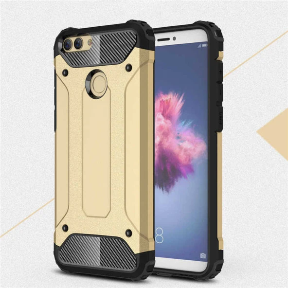 Huawei P Smart Kılıf  Crash Silikon Kapak - Resim 4