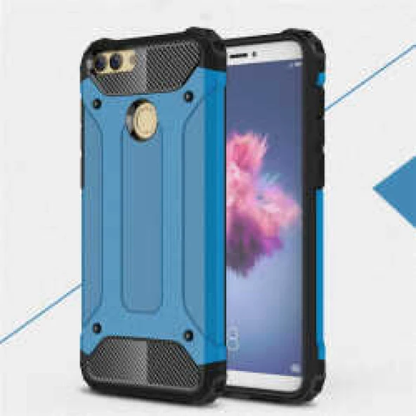 Huawei P Smart Kılıf  Crash Silikon Kapak - Resim 10