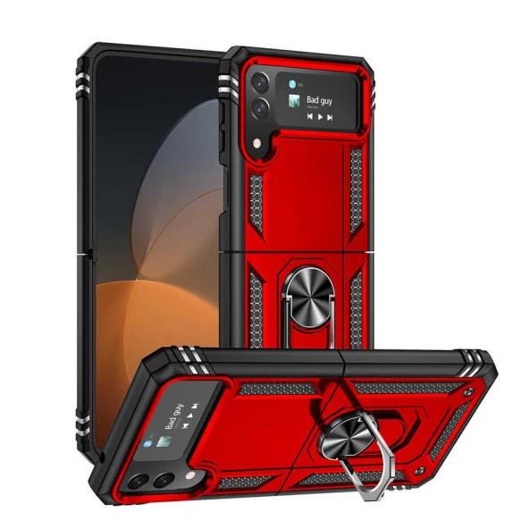 Galaxy Z Flip 4 Kılıf  Vega Kapak - Resim 3