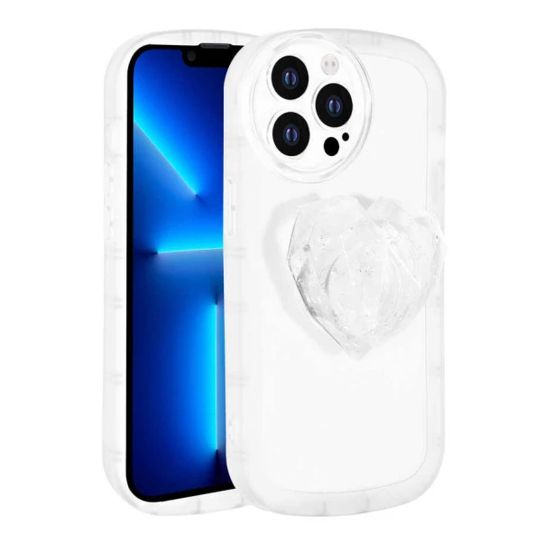 Apple iPhone 12 Pro Kılıf Kamera Korumalı Pop Soketli Renkli  Ofro Kapak - Resim 5