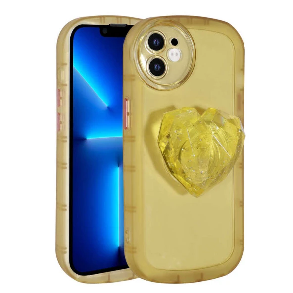 Apple iPhone 12 Kılıf Kamera Korumalı Pop Soketli Renkli  Ofro Kapak - Resim 6