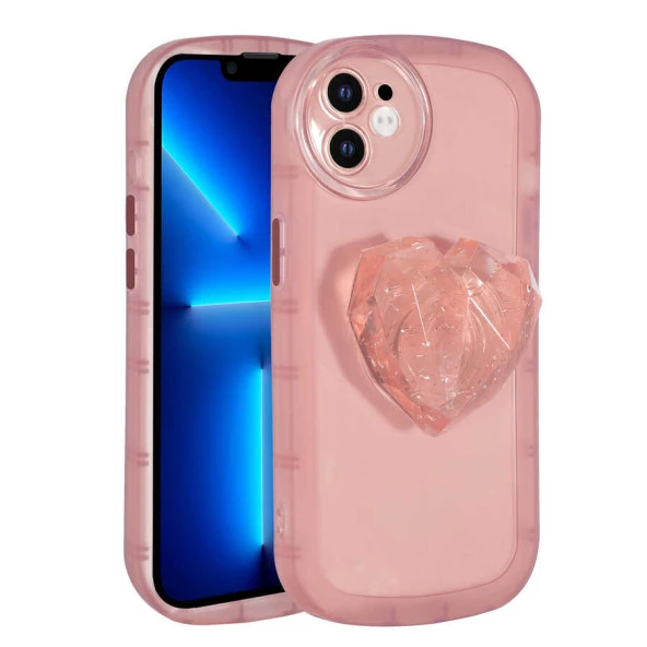 Apple iPhone 12 Kılıf Kamera Korumalı Pop Soketli Renkli  Ofro Kapak - Resim 7