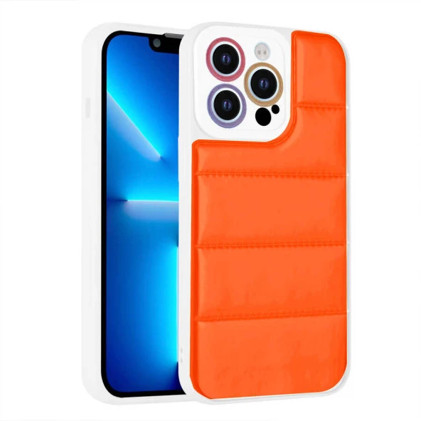Apple iPhone 13 Pro Kılıf Kamera Korumalı Airbagli Renkli  Seksek Kapak - 7