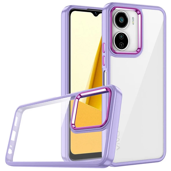 Vivo Y16 Kılıf  Flora Kapak - Resim 2