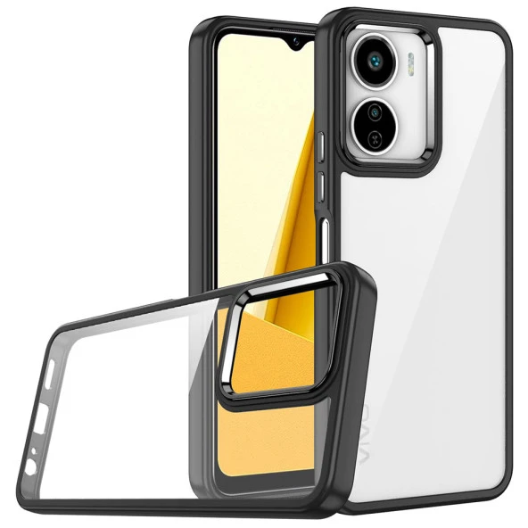 Vivo Y16 Kılıf  Flora Kapak - Resim 5