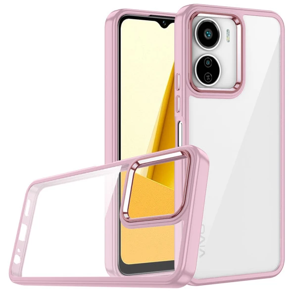 Vivo Y16 Kılıf  Flora Kapak - Resim 7