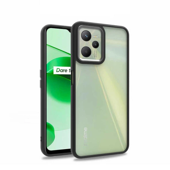 Realme C35 Kılıf  Flora Kapak