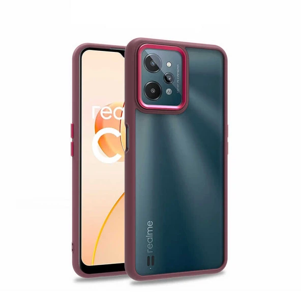 Realme C31 Kılıf  Flora Kapak