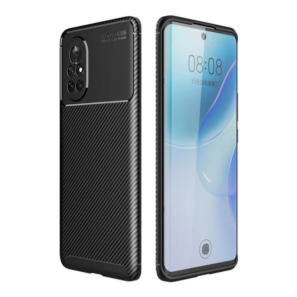 Huawei Nova 8İ Kılıf  Negro Silikon Kapak