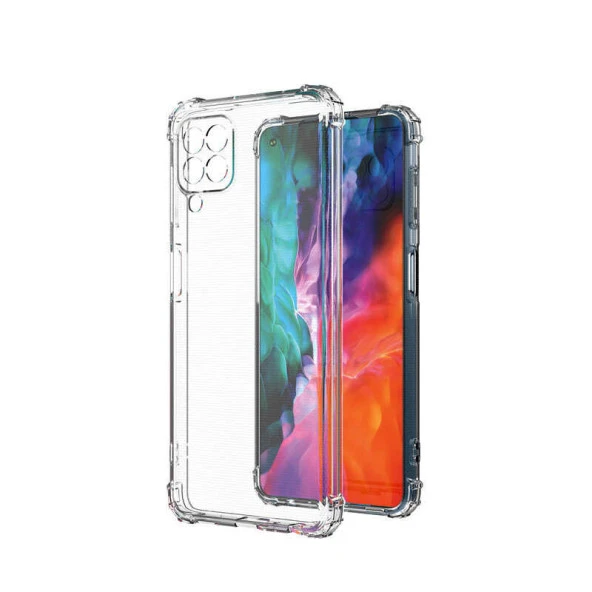 Galaxy M33 Kılıf  Kamera Korumalı Nitro Anti Shock Silikon