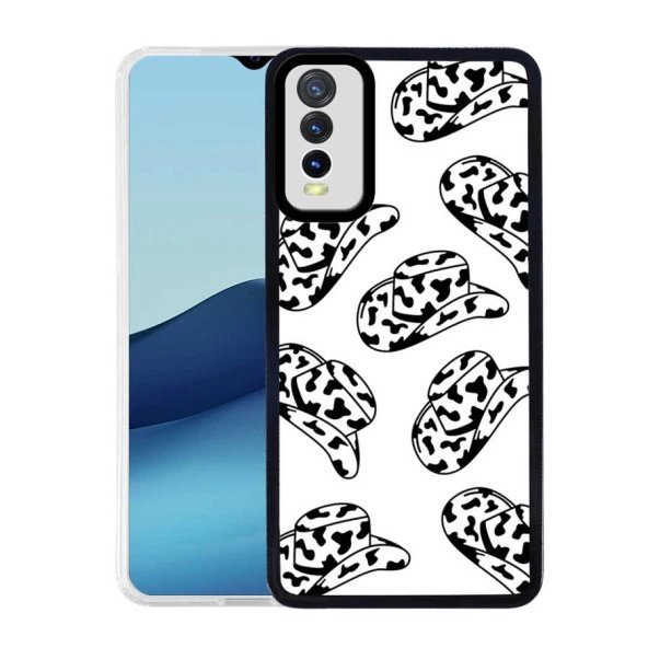 Vivo Y11S Kılıf  M-Fit Desenli Kapak - Resim 6