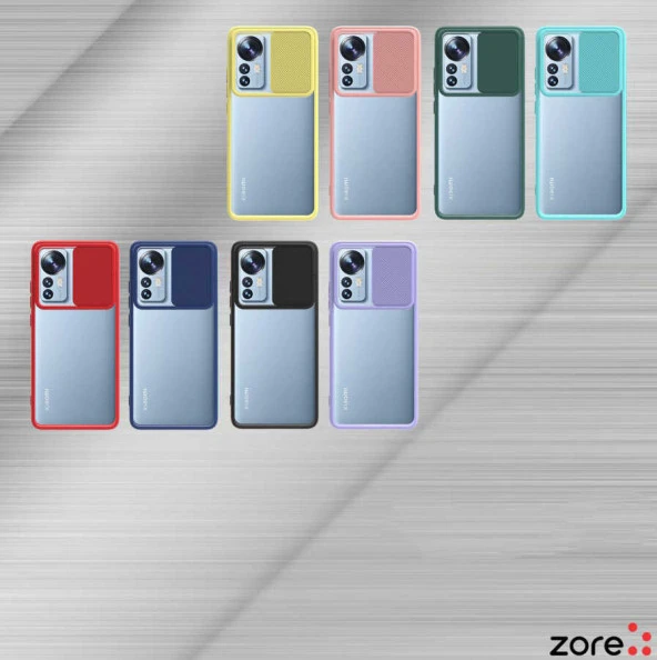 Xiaomi Mi 12 Kılıf  Lensi Kapak - Resim 11