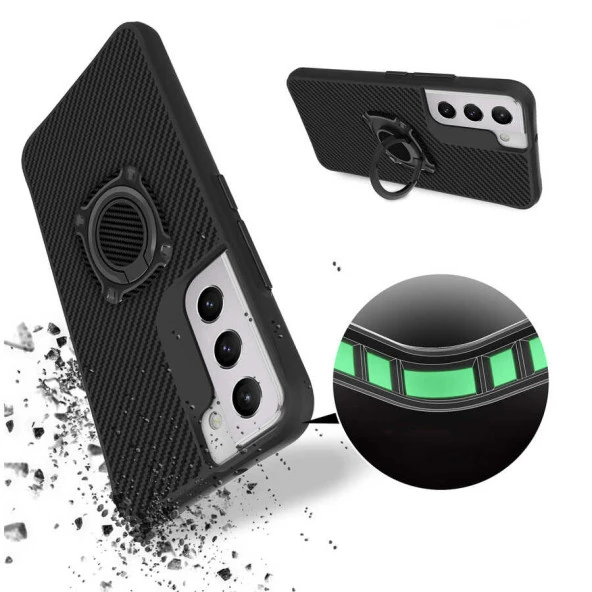 Galaxy S22 Plus Kılıf  Timo Kapak - Resim 3