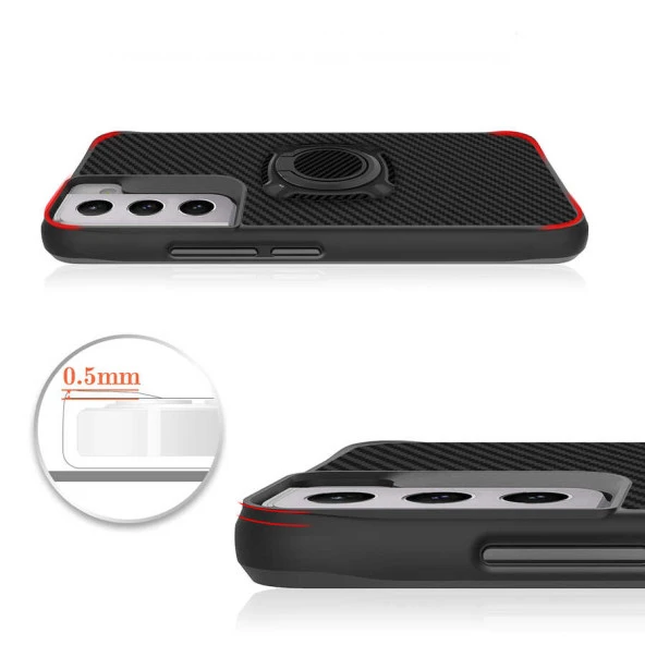 Galaxy S22 Plus Kılıf  Timo Kapak - Resim 5