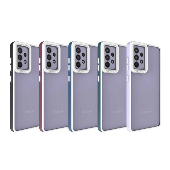 Galaxy A52 Kılıf  Mima Kapak - Resim 3