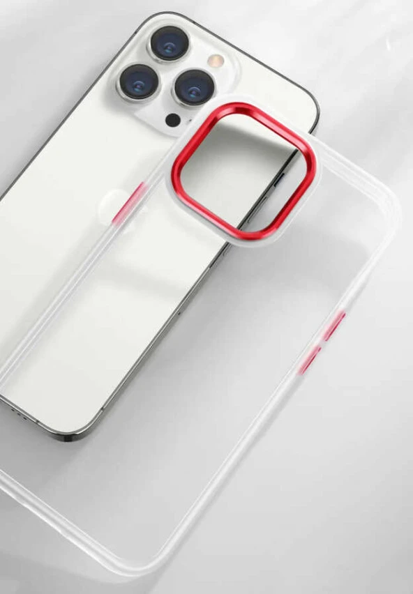 Apple iPhone 13 Pro Kılıf  Krom Kapak - Resim 6