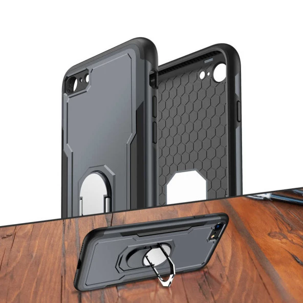 Apple iPhone SE 2022 Kılıf  Bon Kapak - Resim 5