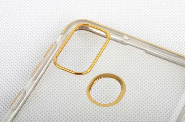 Galaxy M30S Kılıf  Dört Köşeli Lazer Silikon Kapak - Resim 8