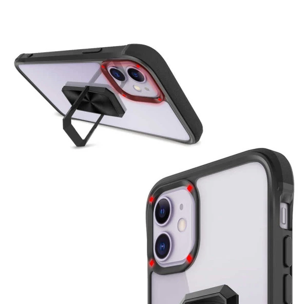 Apple iPhone 11 Kılıf  V-Bax Kapak - Resim 9