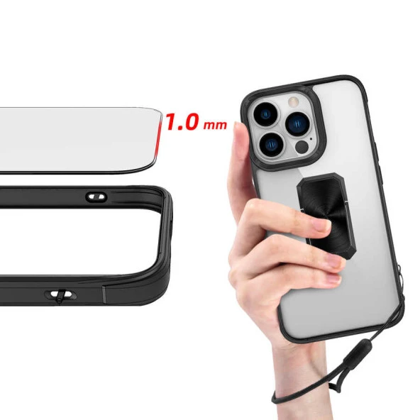 Apple iPhone 13 Pro Kılıf  V-Bax Kapak - Resim 11