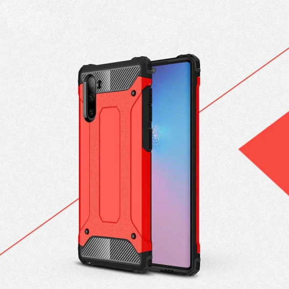 Galaxy Note 10 Kılıf  Crash Silikon Kapak - 3