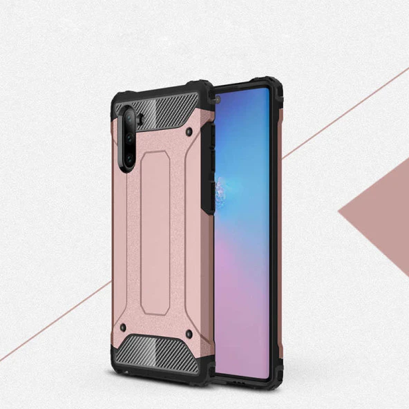 Galaxy Note 10 Kılıf Crash Silikon Kapak - 4
