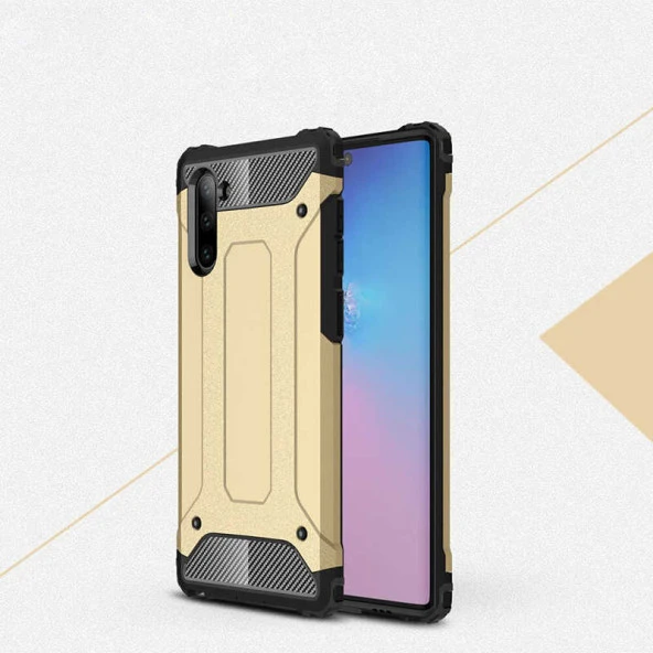 Galaxy Note 10 Kılıf  Crash Silikon Kapak - 6