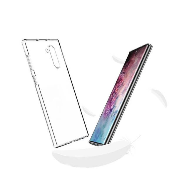 Galaxy Note 10 Kılıf  Süper Silikon Kapak