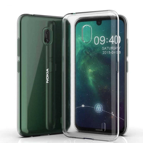 Nokia 2.2 Kılıf  Süper Silikon Kapak - Resim 2
