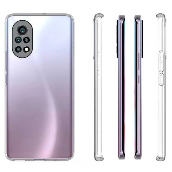 Huawei Nova 9 Kılıf  Süper Silikon Kapak - Resim 8