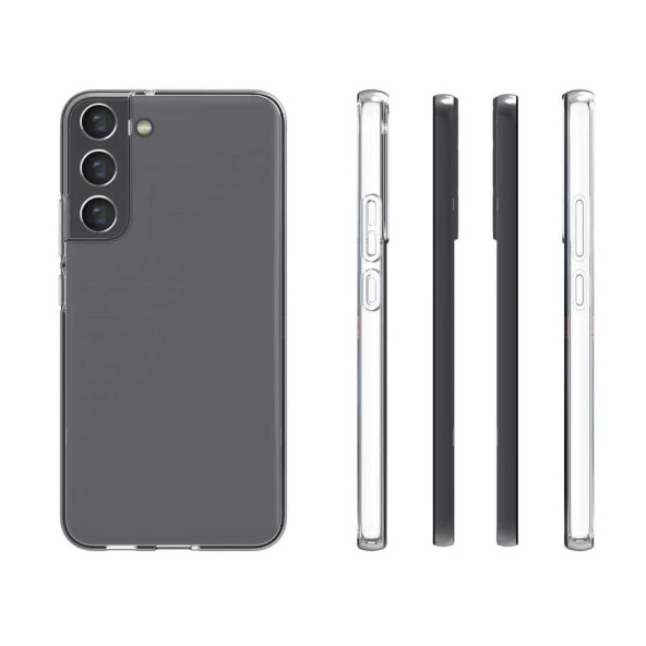 Galaxy S22 Plus Kılıf  Süper Silikon Kapak - Resim 6