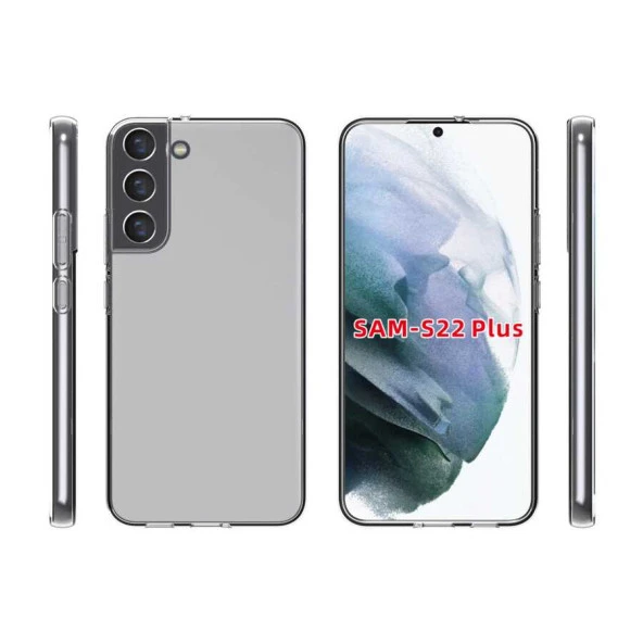 Galaxy S22 Plus Kılıf  Süper Silikon Kapak - Resim 10
