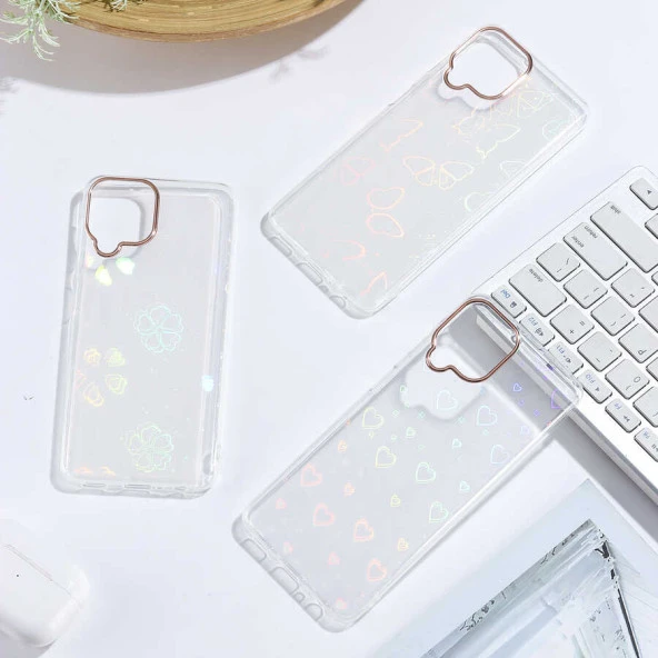 Galaxy M32 Kılıf  Sidney Desenli Sert Kapak - Resim 5