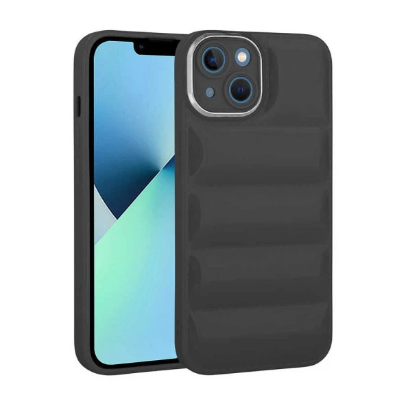 Apple iPhone 14 Kılıf Kamera Korumalı Parlak Airbag'li  Galya Kapak - Resim 3